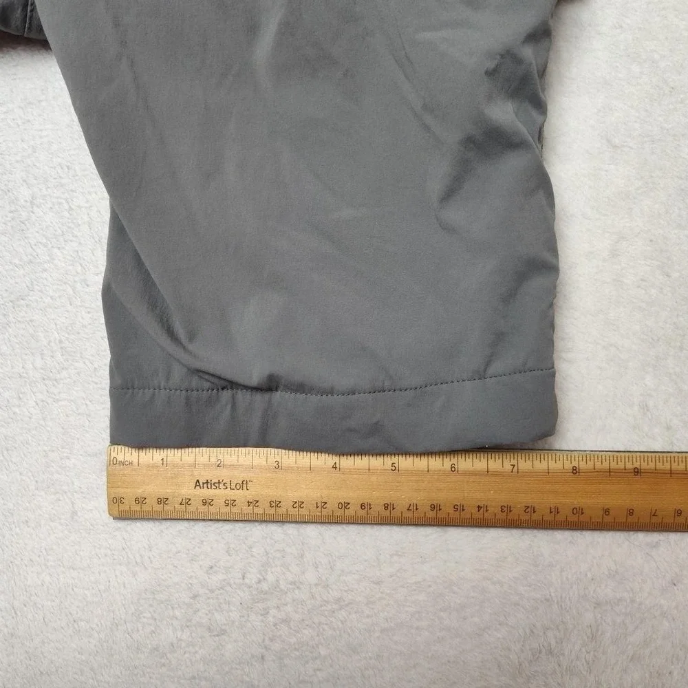 Orvis Pants Mens XL 38x32 Gray Fleece Lined Outdoor Hiking Travel Winter Work‎
